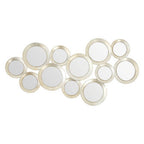 Silver Finish Wall Mirror | Marcia