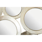 Silver Finish Wall Mirror | Marcia