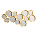 Gold Finish Wall Mirror | Marcia