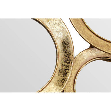 Gold Finish Wall Mirror | Marcia