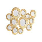 Hammered Gold Wall Mirror | Marcia