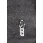 3D Effect Light Silver Wall Mirror | Hexa
