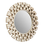 Champagne Chain Design Wall Mirror | Tia