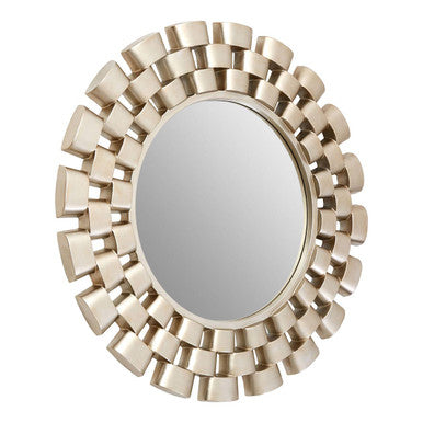 Champagne Chain Design Wall Mirror | Tia