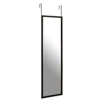 Over Door Grey Plastic Frame Mirror | Mize