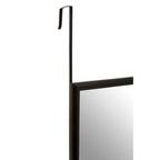 Over Door Grey Plastic Frame Mirror | Mize