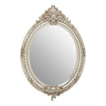 Champagne Oval Framed Wall Mirror | Juliet