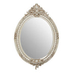Champagne Oval Framed Wall Mirror | Juliet