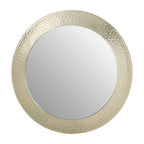 Pewter Finish Wall Mirror | Templar