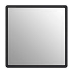 Large Black Wall Mirror with Gold Edge | Trosa