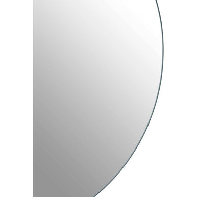 Round Medium Black Wall Mirror | Athena