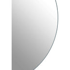 Round Medium Black Wall Mirror | Athena