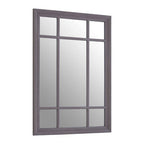 Antique Grey Finish Wall Mirror | Hawthorne