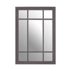 Antique Grey Finish Wall Mirror | Hawthorne