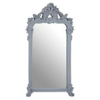 Grey Wall Mirror with Ornate Frame | Gabrieli