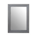 Grey Frame Rectangular Wall Mirror | Henley