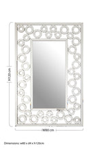 Wall Mirror with Scrolled Frame | Puzzle