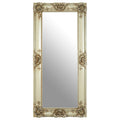 Ornate Silver Frame Wall Mirror | Cara