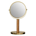 Gold Finish Dual Sided Table Mirror | Cassini