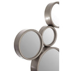 Silver Multi Circles Wall Mirror | Persephone