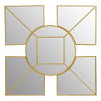 Gold Foil Wall Mirror | Yaxi
