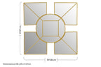 Gold Foil Wall Mirror | Yaxi