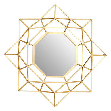 Champagne Gold Wall Mirror | Farran