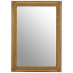 Andrey Gold Finish Wall Mirror.