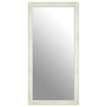 Andrey White And Brushed Gold Finish Wall Mirror