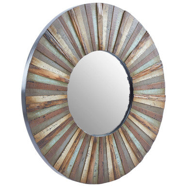 Wooden Round Wall Mirror | Eternal