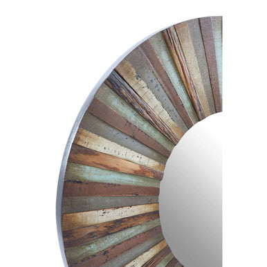 Wooden Round Wall Mirror | Eternal