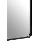 Matt Black Square Wall Mirror | Candi