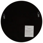 Small Round Wall Mirror with Gold Frame | Athena