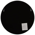Medium Round Silver Wall Mirror | Athena