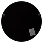Large Round Wall Mirror with Silver Frame | Athena