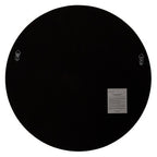 Athena Large Round Wall Mirror With Gold Frame