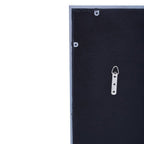 Grid Wall Mirror with Silver Finish Frame | Oriel