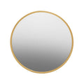 Gold Finish Wall Mirror | Saska