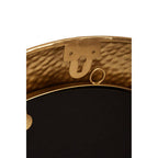 Gold Finish Round Wall Mirror | Templar
