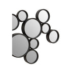 Black Multi Circles Wall Mirror | Persephone