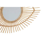 Natural Rattan Eye Shape Wall Mirror | Mataram