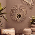 Natural Rattan Wall Mirror | Mataram