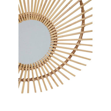 Natural Rattan Wall Mirror | Mataram