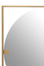Gold Square Wall Mirror | Matera