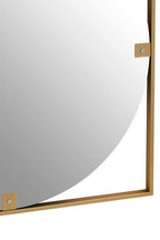 Gold Square Wall Mirror | Matera