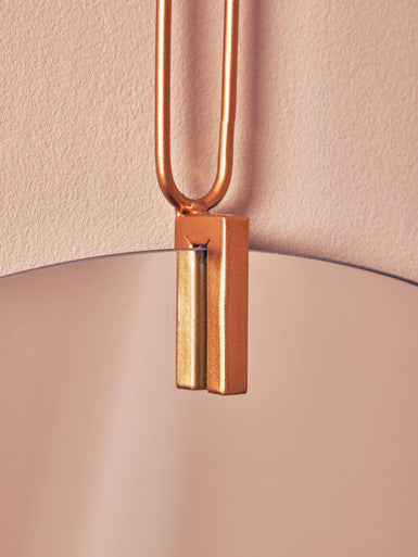 Wall Mirror with Hanging Loop | Matera