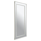 Rectangular Wall Mirror with Silver Finish Frame | Yula