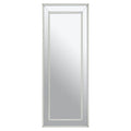 Rectangular Wall Mirror with Silver Finish Frame | Yula