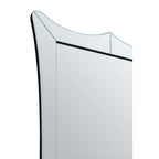 Curved Rectangular Wall Mirror | Yula