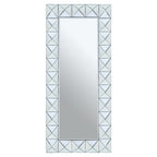 Pyramid Edged Wall Mirror | Yula